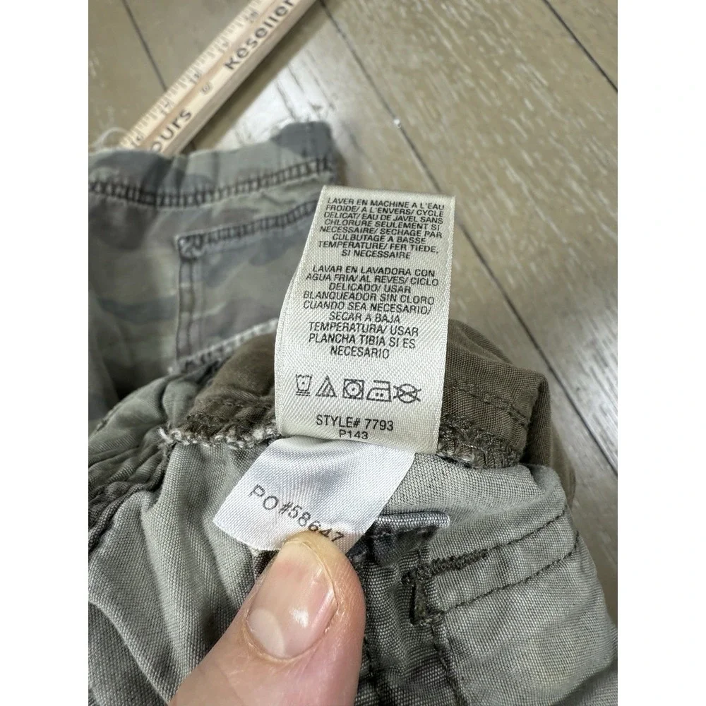 Vintage‎ JUICY COUTURE Men Camo Cargo Shorts Size 33 Y2K Retro Grunge